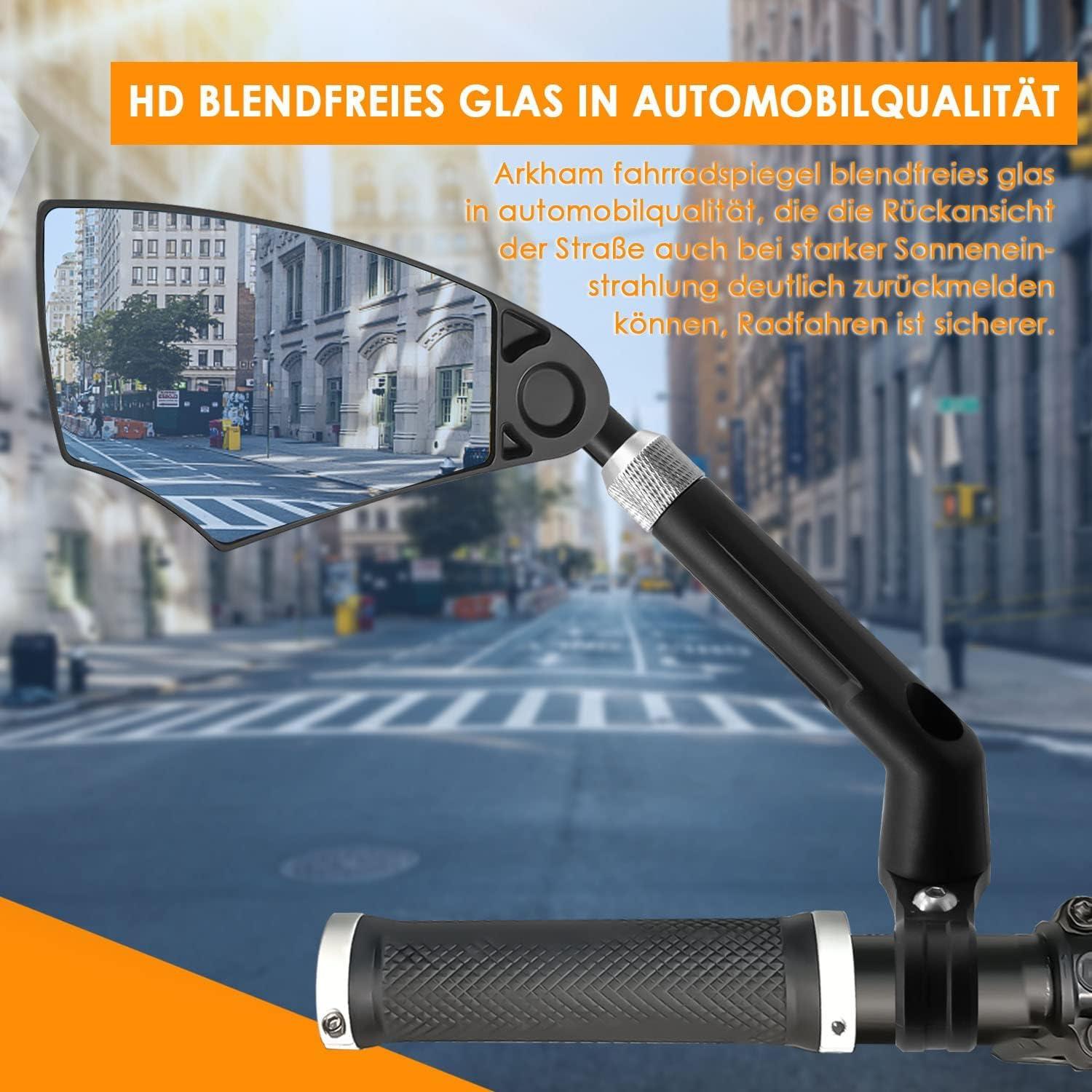 Fahrradspiegel 360° Drehbar, HD