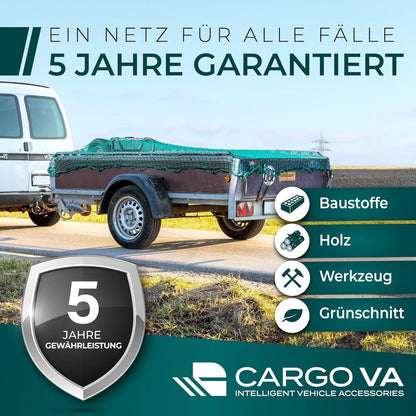 Anhängernetz 3,5x5m – DEKRA geprüft, reißfest & wetterfest