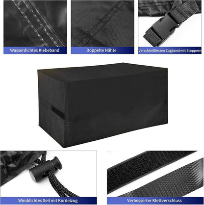 Abdeckung für Gartenmöbel Anti-UV wasserdicht 155*130*74cm