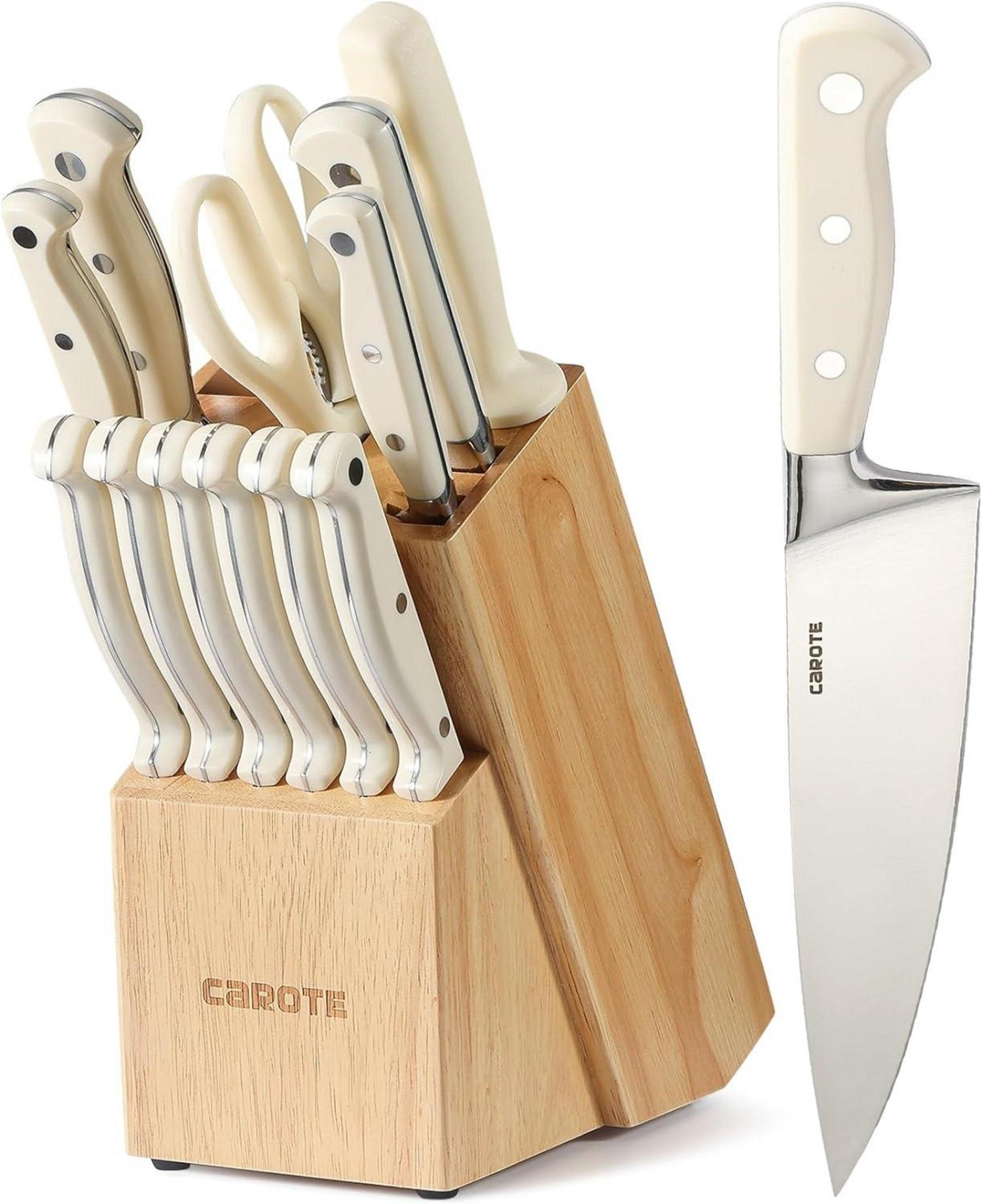 14-tlg CAROTE Profi Messerblock Set