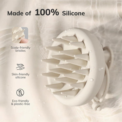 Kopfhaut Massagebürste Silikon Shampoo Bürste Peeling