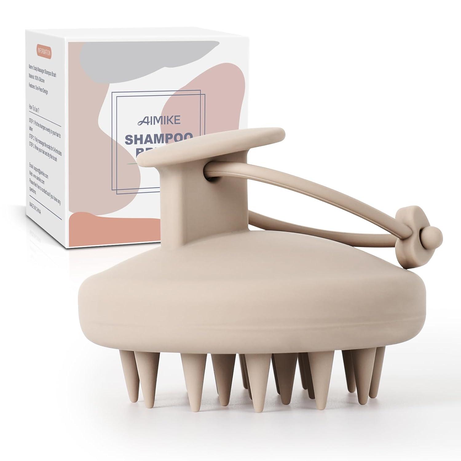 Silikon Kopfhaut Massagebürste Shampoo Bürste Haarwachstum Massage