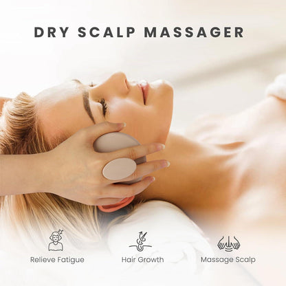 Silikon Kopfhaut Massagebürste Shampoo Bürste für