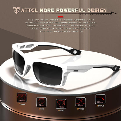 Polarisierte Sportsonnenbrille Herren TR90 Rahmen UV400