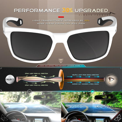 Polarisierte Sportsonnenbrille Herren TR90 Rahmen UV400