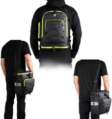 Fahrradtasche 3-in-1 wasserdicht Rucksack Umhängetasche
