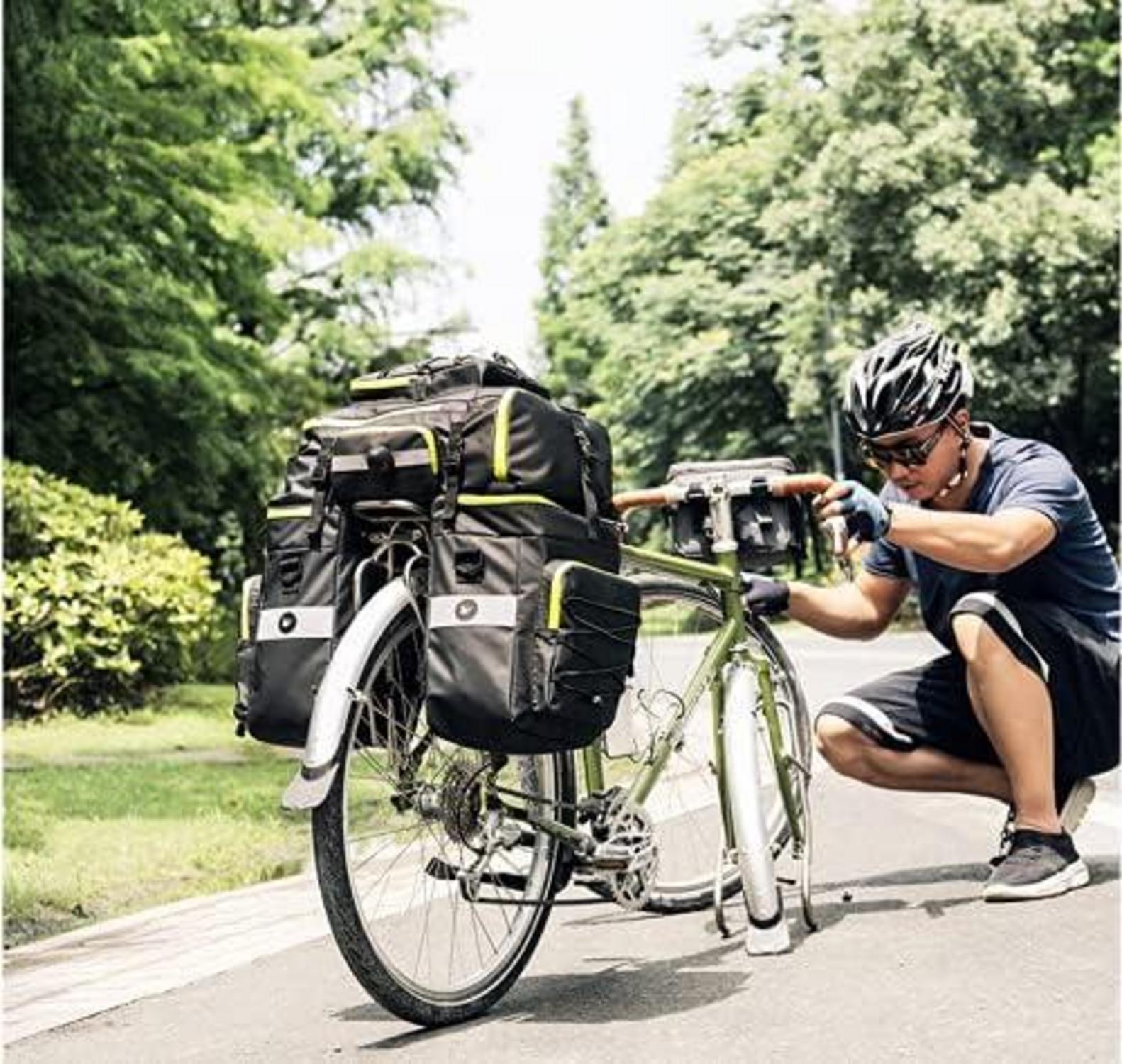Fahrradtasche 3-in-1 Multifunction wasserdicht Rucksack Umhängetasche