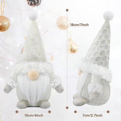 3er Set Weihnachtswichtel Figuren Weihnachtsdeko Deko