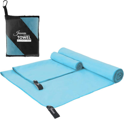 Mikrofaser Handtuch Set Sporthandtuch Reisehandtuch Strandtuch