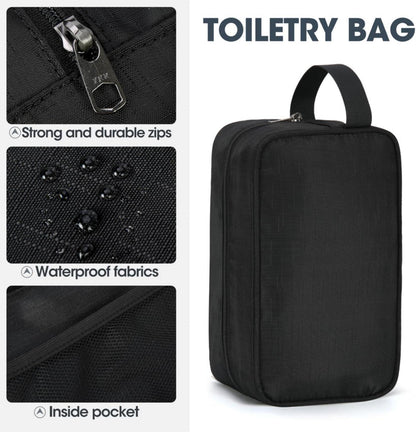 Faltbare Reisetasche 100L Schwarz Sporttasche WeekenderUrlaub