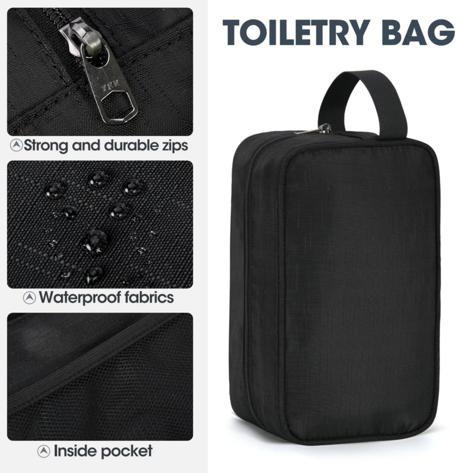 Faltbare Reisetasche 100L Sporttasche Herren Damen Urlaub Camping Black