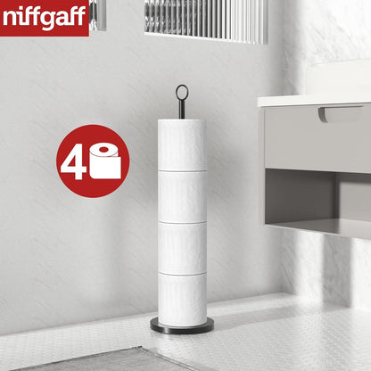 Freistehender Toilettenpapierhalter mit Reservefunktion
