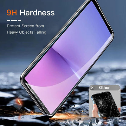 Sony Xperia 10 v Schutzfolie Panzerglas 2 Stück - Anti-Kratzen 9H Härte HD Display