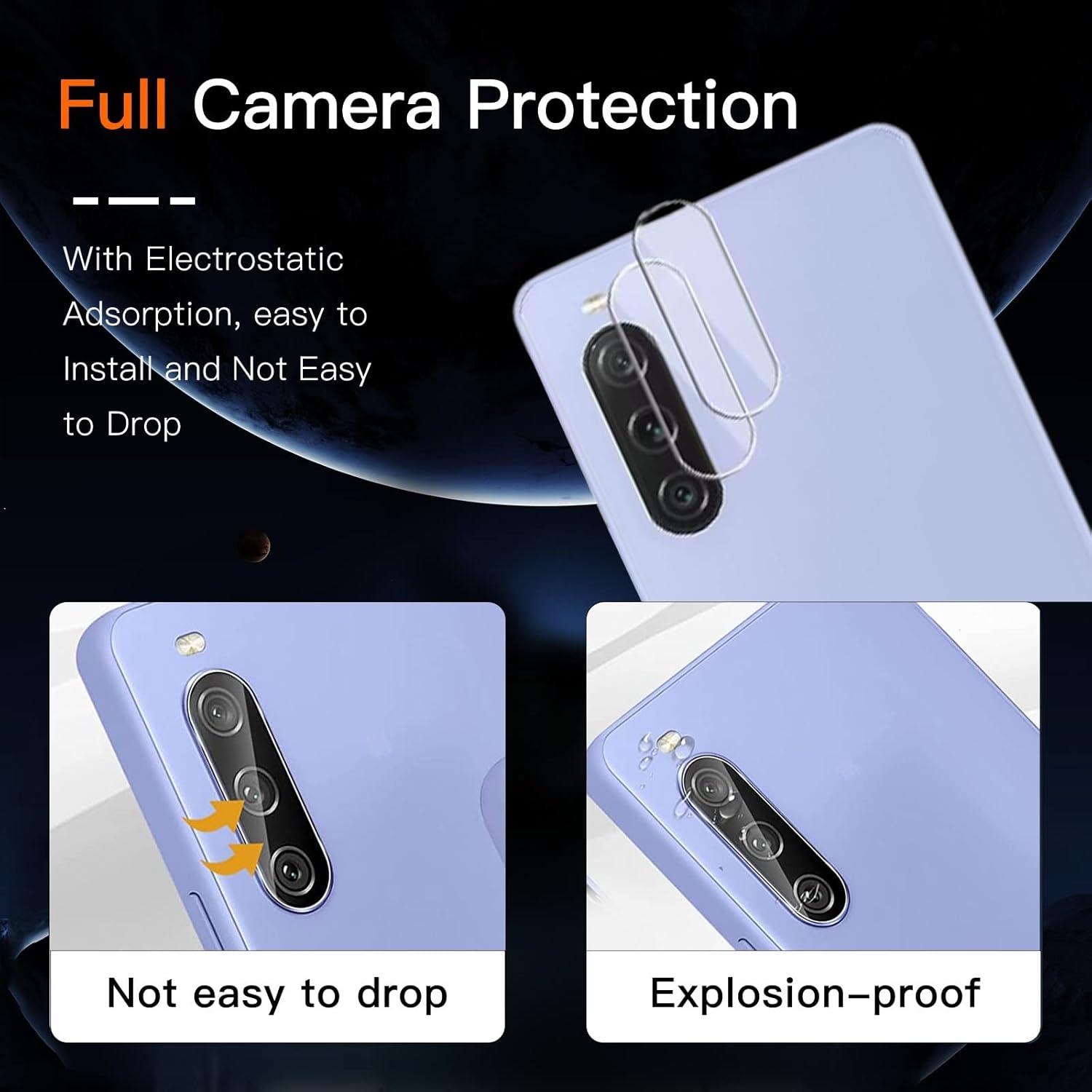 Sony Xperia 10 V Panzerglas Schutzfolie 2 Stück Anti-Kratzen 9H Display