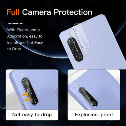 Sony Xperia 10 V Panzerglas Schutzfolie 2 Stück Anti-Kratzen 9H Display