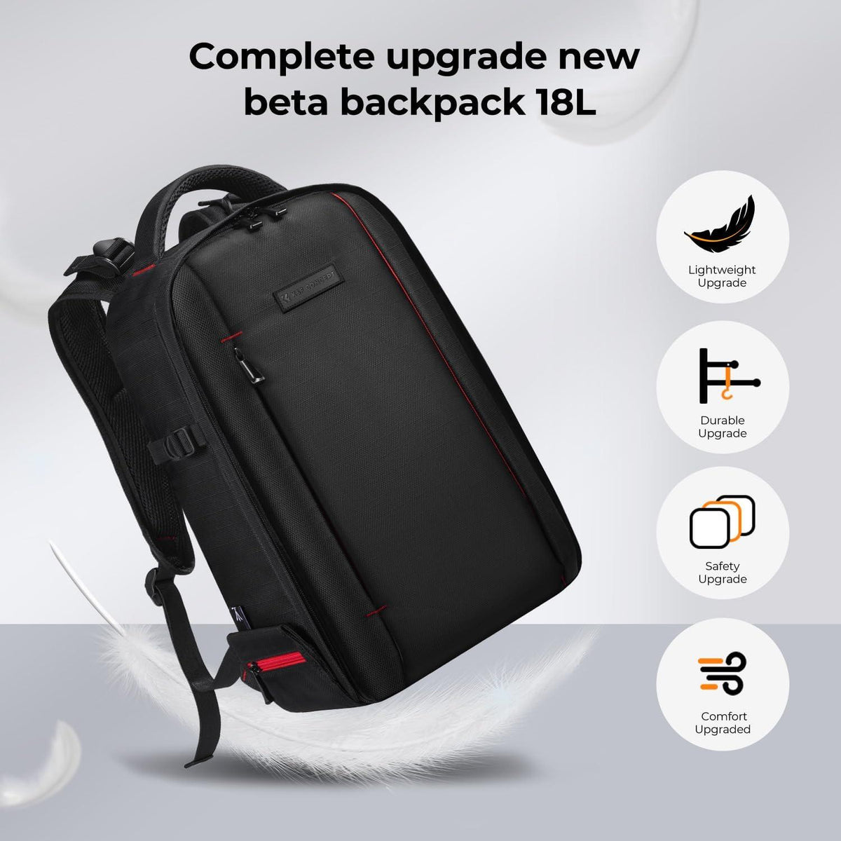 K&F Concept Fotorucksack wasserdicht für DSLR Kamera mit