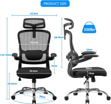 Ergonomischer Bürostuhl mit 3D-Armlehnen und