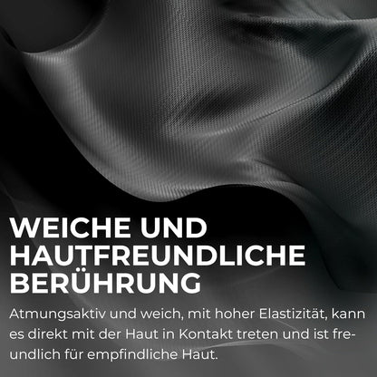 Dowinx Gaming Stuhl mit Massage und Fußstütze - Ergonomisch, Schwarz