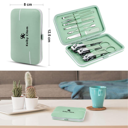 Maniküre Pediküre Set 10-teilig Nagelpflege Kit Nagelknipser