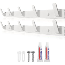 Garderobenhaken mit 10 Haken – Wandhaken für Jacken & Co.
