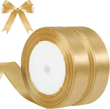 Goldenes Satinband 44m - Breit 20mm - Schleifenband für Hochzeit