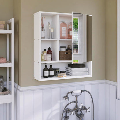 Badezimmerschrank mit Spiegel aus