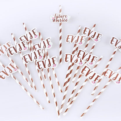 iZoeL JGA Becher Bride Tribe Cups - FR - Hochwertige Partybecher
