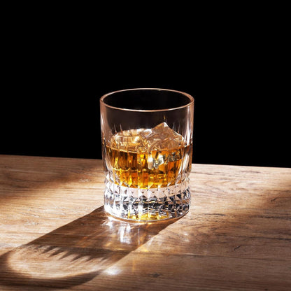 Handgeschliffen Kristall Whisky Gläser 270ml Whiskey Becher
