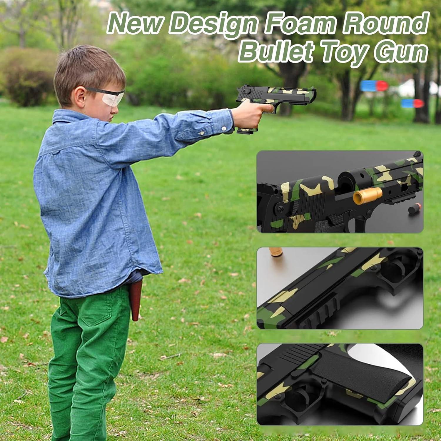 Kinder Spielzeug Pistole Schaumstoff-Blaster Soft Bullet Gun Set