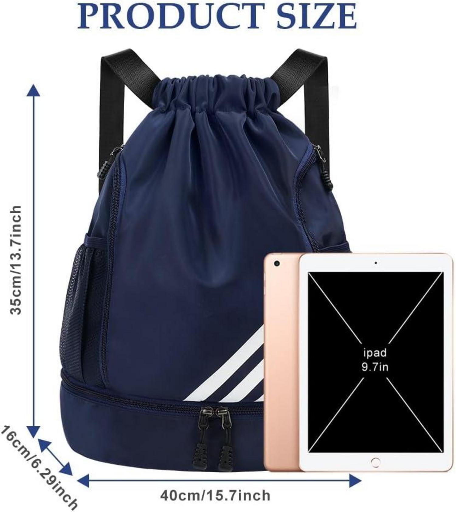 Sport-Rucksack mit Kordelzug, Große