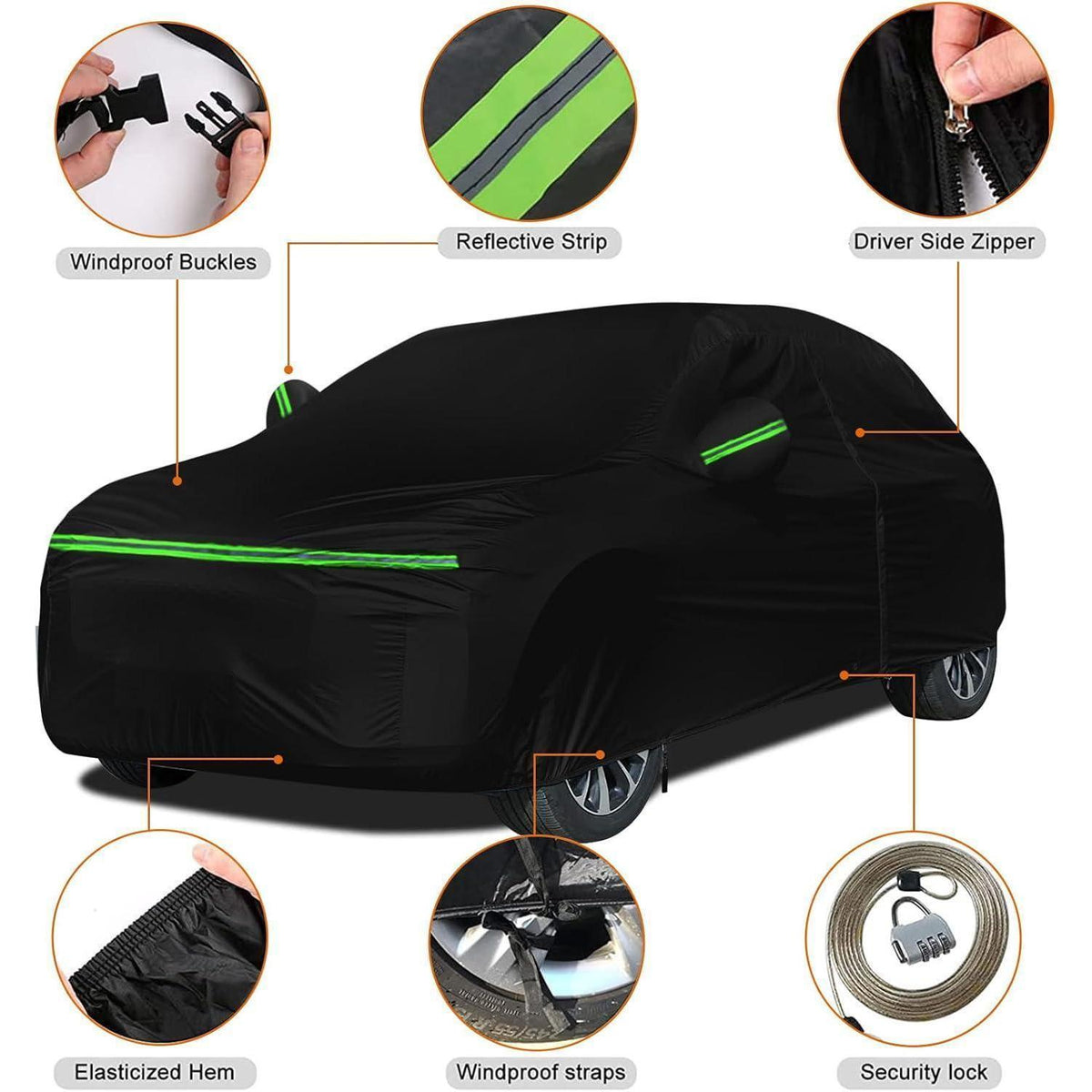 Auto Abdeckplane Wasserdicht Opel Mokka SUV 2012-2025