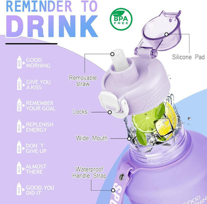 Wasserflasche 2l mit