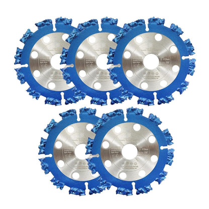 Hartmetall-Trennscheiben 125mm 5er-Set für Holz & Kunststoff