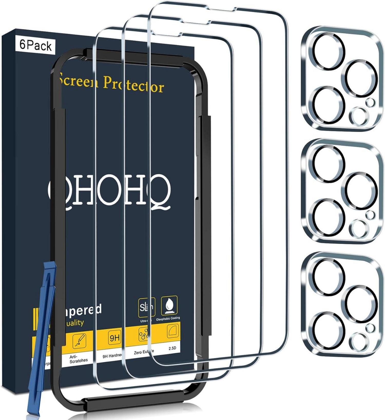 Panzer Schutzglas + Kamera Schutzfolie für iPhone 14 Pro Max