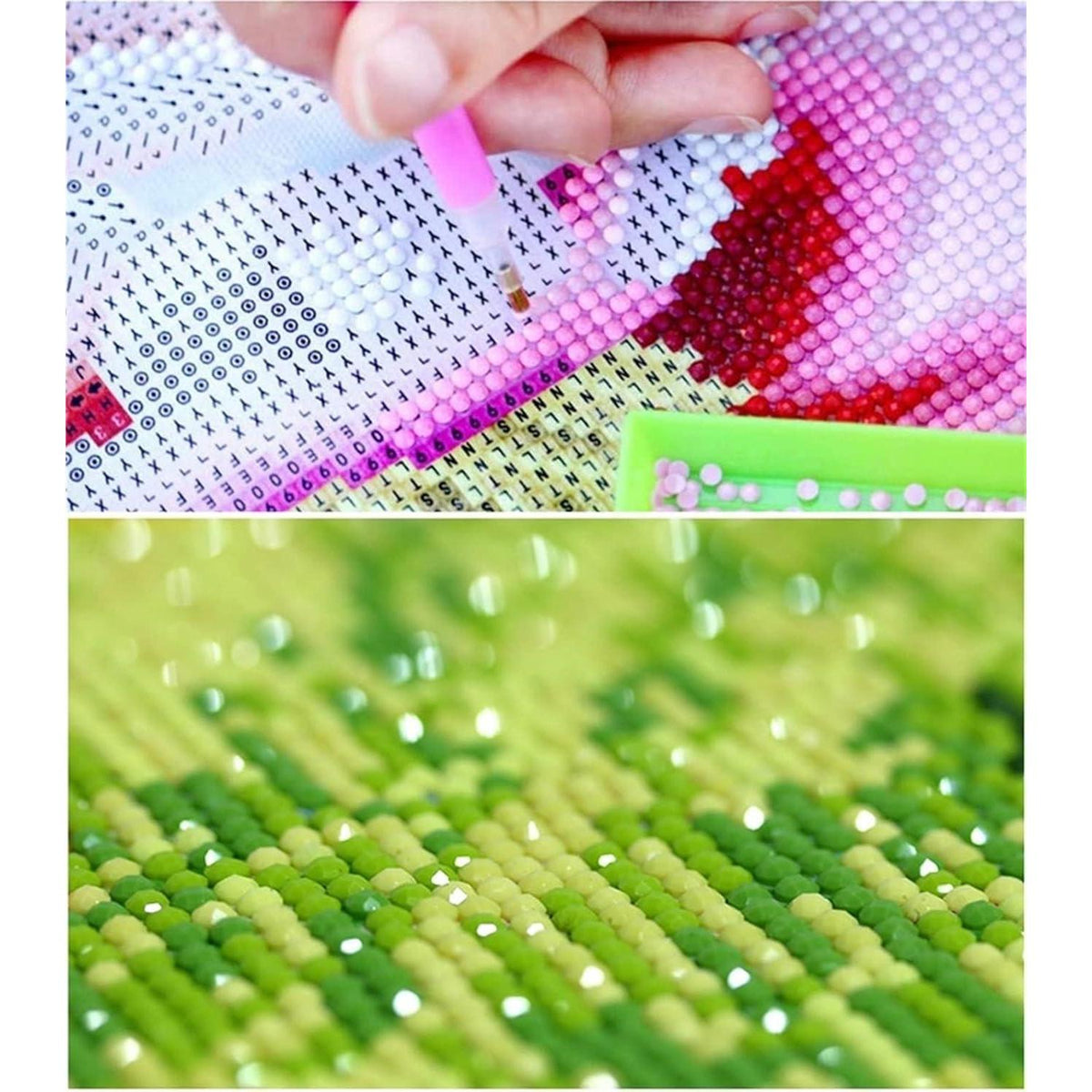 5D Diamant Painting Landschaft Birkenwald 150x60cm DIY Set