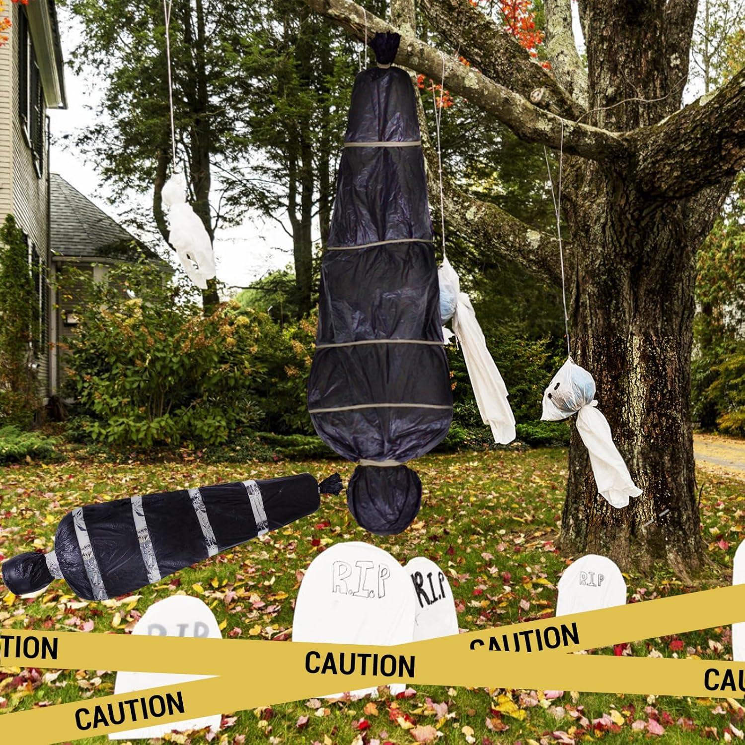 Halloween Aufblasbare Puppe Set mit Leichensack und