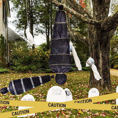 Halloween Aufblasbare Puppe Set mit Leichensack und