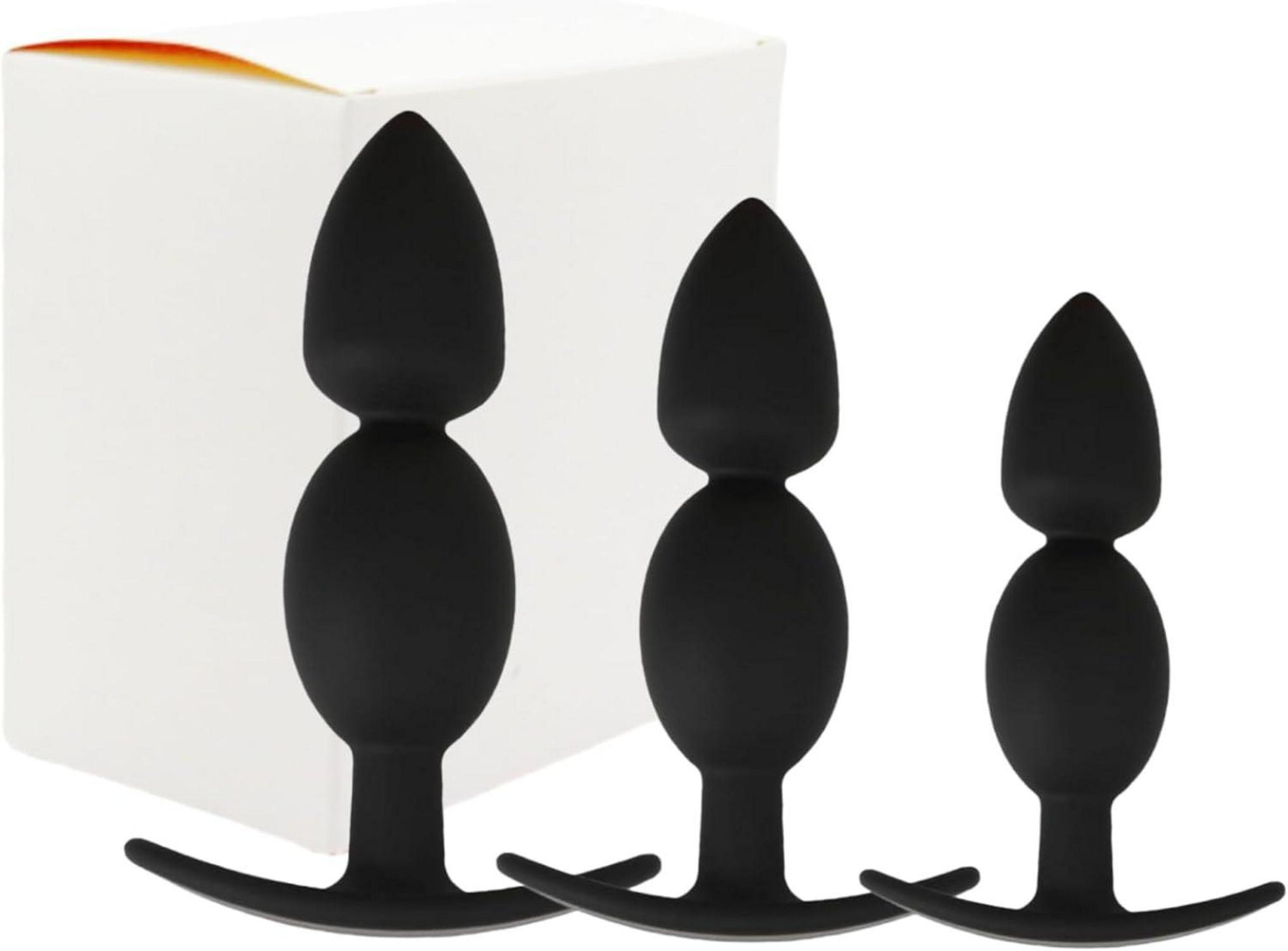 Silikon Analplug Set Buttplug Analdildo Dilatator Prostata Stimulation