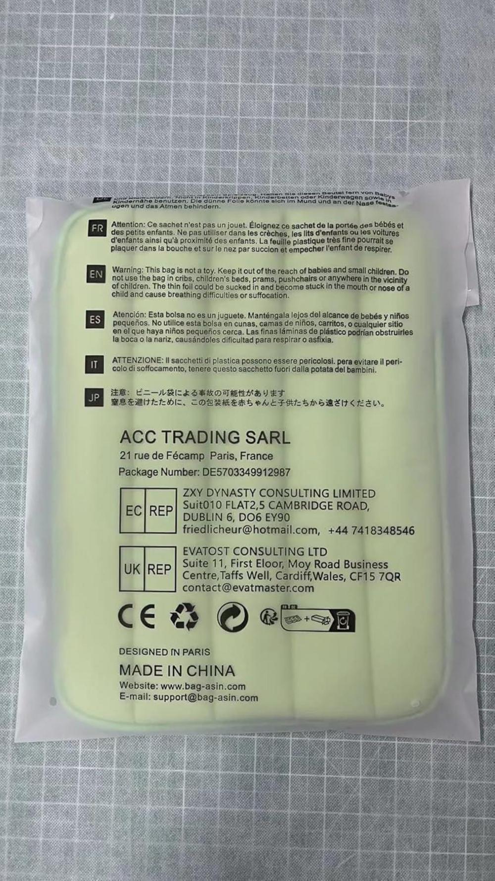 13,3 Zoll Laptop Hülle Tasche Sleeve Schutzhülle MacBook Air Pro iPad Pro 12,9 HP Dell Lenovo Asus - Grün