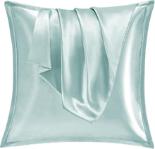 Satin Kissenbezug Set 80x80 Weich Seidenkissenbezug Curly Haar