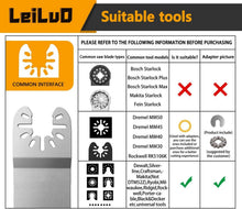 Oszillierende Diamant Multitool Klingen Set 6er Pack für