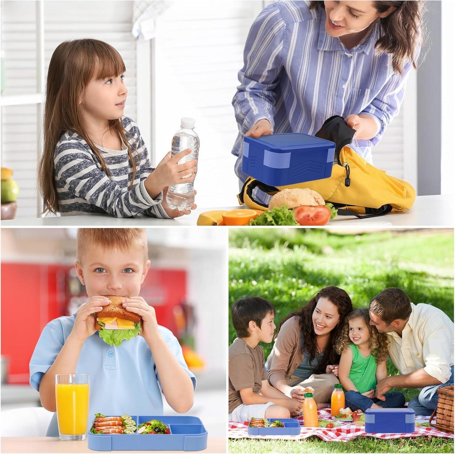 BIBURY Lunchbox 1550ml Auslaufsicher Stapelbare Bento Box Best WingedGeese