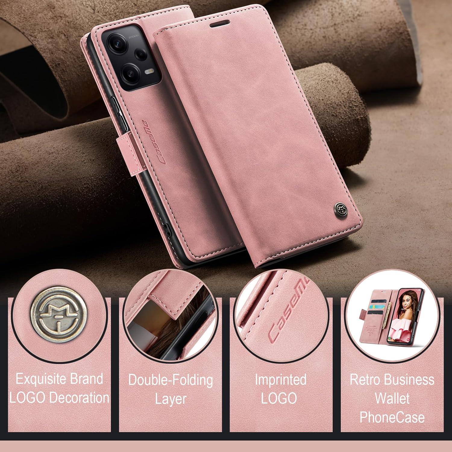 Handyhülle für Xiaomi Redmi Note 12 Pro 5G Poco X5 Pro 5G - Rosa