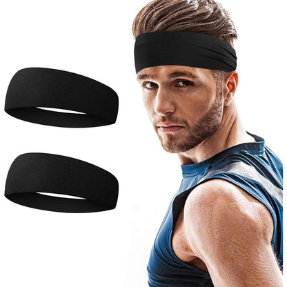 Sport Stirnband Set 4 Stück elastisch rutschfest
