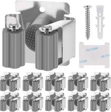 Moppbesenhalter Wand Edelstahl Gartengerätehalter 10 Stück