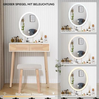 YU YUSING Schminktisch LED-Beleuchtung, Schminktisch