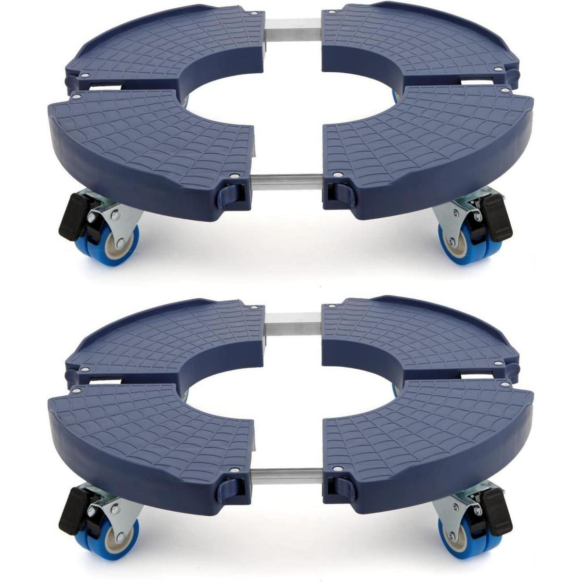 Pflanzenroller 2er-Set – Schwerlast, 360° drehbar, Ø 40-54cm