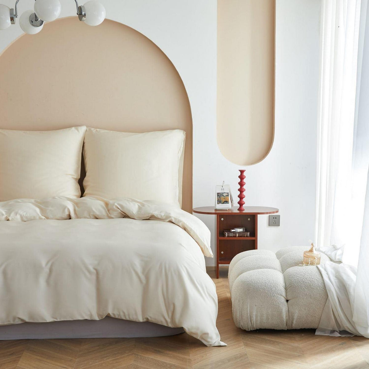 Bambus Bettwäsche-Set 200x200 cm – Seidiger & Kühle Bettwäsche