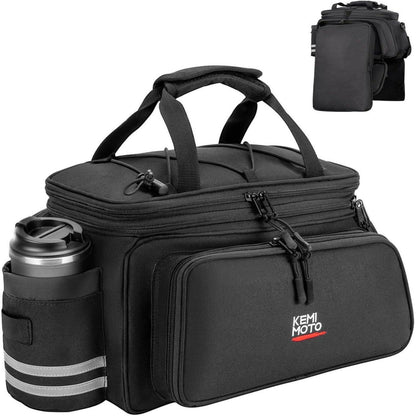 Fahrradtasche Gepäckträger 20L Wasserdicht Mehrere Fächer