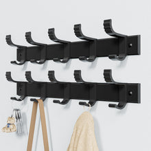 Pickpiff Wandhaken Set für Tür und Wand, modern, 5 Doppelhaken, 30